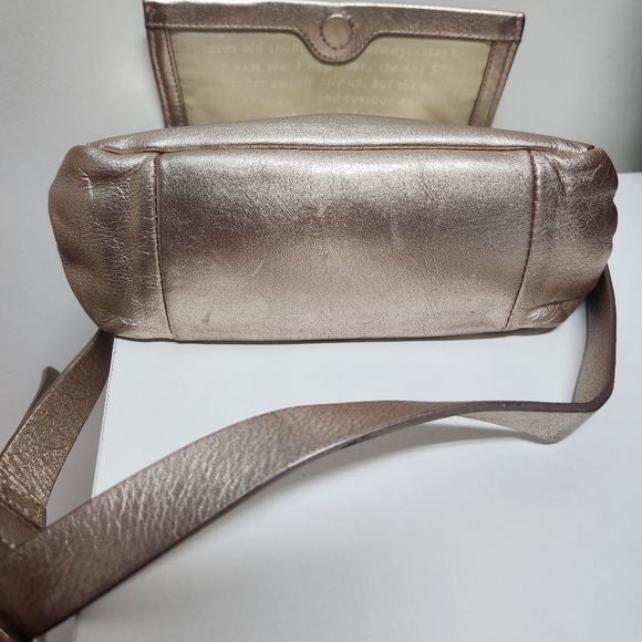KATE SPADE Rose Gold Leather Small Bag CA57710 - Picture 6 of 16